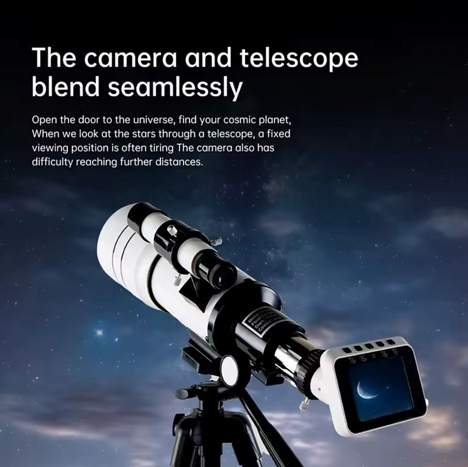 WIFI elektronisch oculair voor astronomische telescoop Monoculair 70MM groot diafragma voor sterrenkijken van vogels kijken