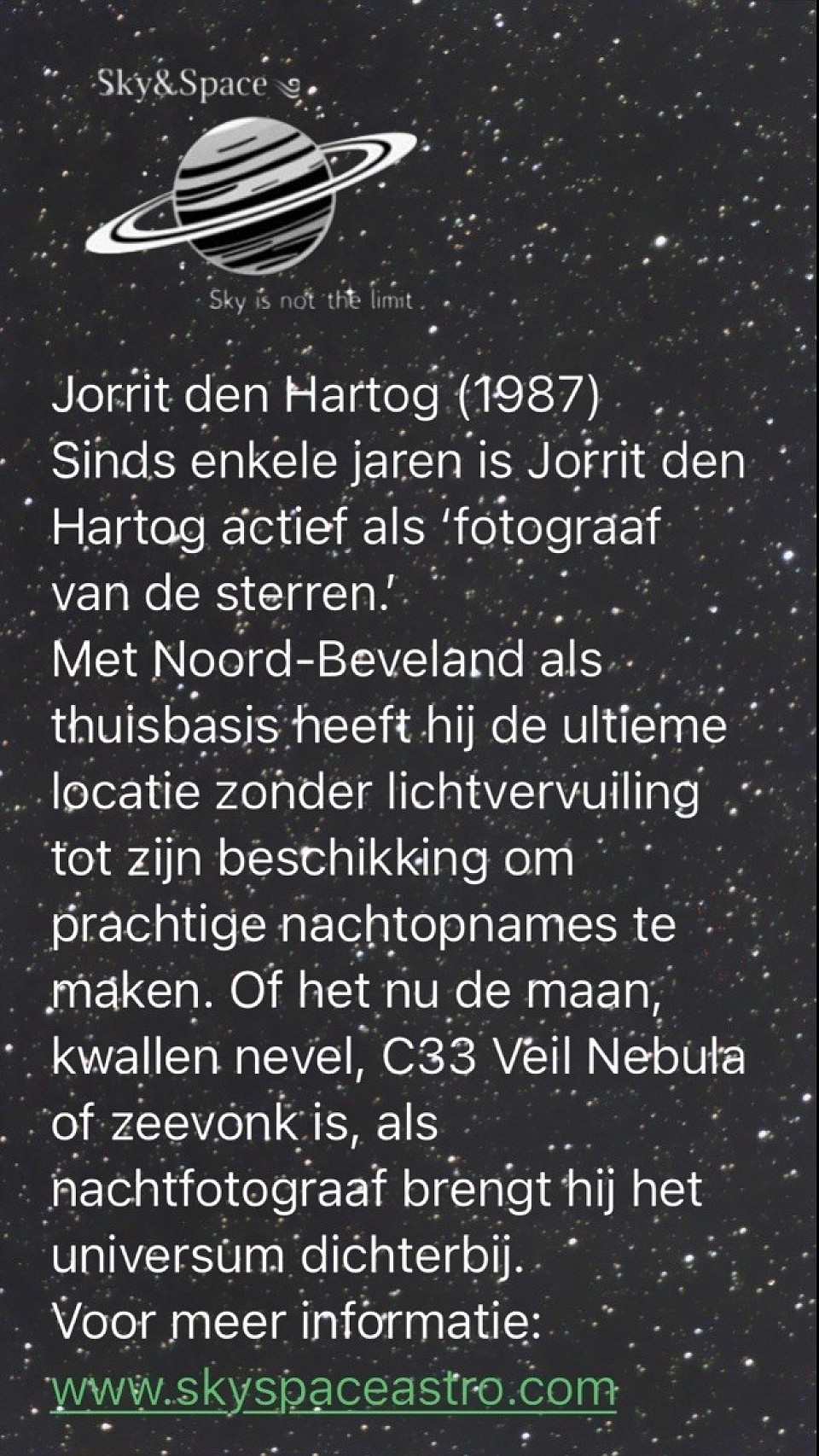 Astrophotography Zeeland
