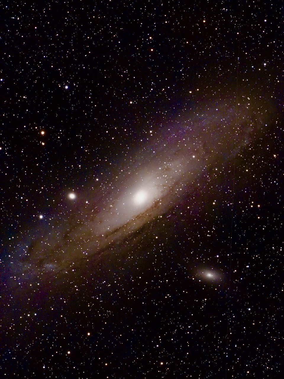 Het Andromedastelsel of de Andromedanevel