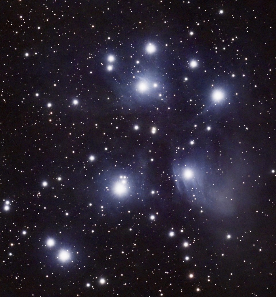 Het Zevengesternte (M45) Plejaden