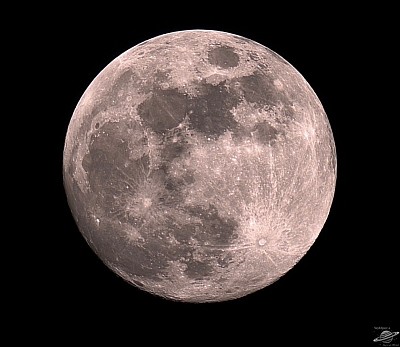 Foto van de Volle Maan 3 Maart