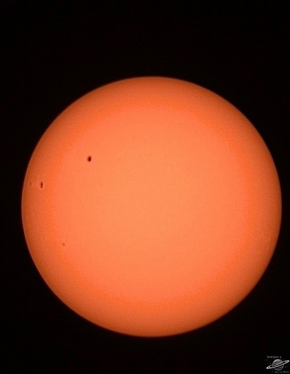 Foto zonnevlekken 3 Maart