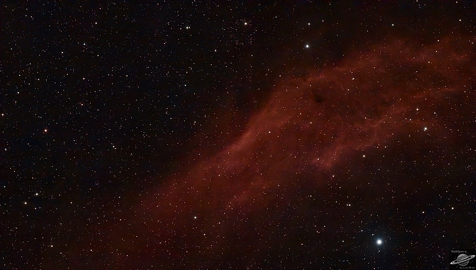 DWARF 3 Sky&Space༄ 2026.03 20 22:17 | 3.8ºE 51.6°N California Nebula | 1 h 40 min 15s | 60 | Duo-Band