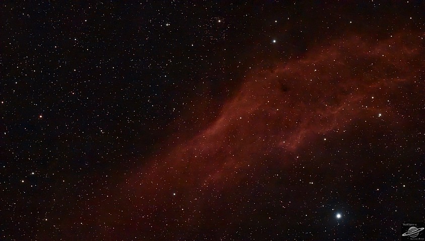 DWARF 3 Sky&Space༄ 2026.03 20 22:17 | 3.8ºE 51.6°N California Nebula | 1 h 40 min 15s | 60 | Duo-Band